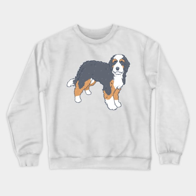 Bernedoodle Crewneck Sweatshirt by Csieben